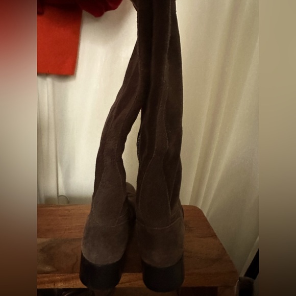 Prada - Brown Suede Riding Boot - Picture 8 of 8